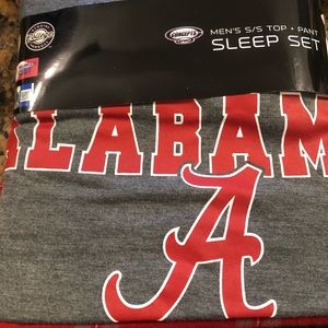 Men’s Alabama pajama sleep set size L never worn